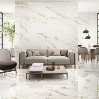 Adaggio Gold Pulido 80 x 160 cm. Pavimento Adaggio Gold Pulido 80 x 80 cm.