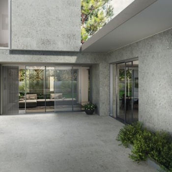 Hannover Steel 60x120 cm. Hannover Steel 60x60 cm.