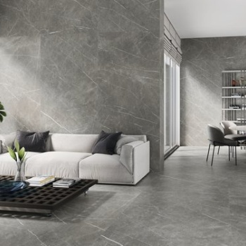 Eternal Dark Natural 260 x 120 cm. Pavimento Eternal Dark Natural 120 x 120 cm.