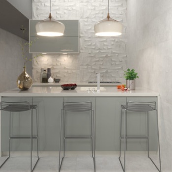 Boulevard Perla 40 x 120 cm. Pavimento Boulevard Perla 59 x 59 cm.