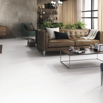 Monocolor Blanco Mate 120x120 cm. Habitat Taupe 200x120