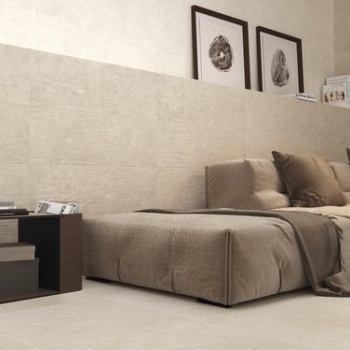 Leeds Bone 30 x 90 cm. Leeds Taupe 30 x 90 cm. Pavimento Leeds Taupe 60 x 60 cm.