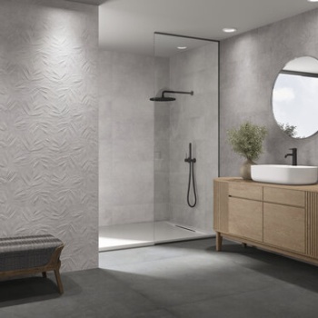 Village Soft Cendre 30 x 90 cm. Fossile Village Soft Cendre 30 x 90 cm. Village Soft Noir 120 x 120 cm