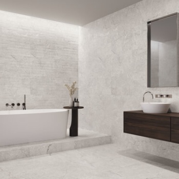 Kronos Taupe 40 x 120 cm. Kibo Kronos Taupe 40 x 120 cm. Pavimento Kronos Taupe 120 x 120 cm.