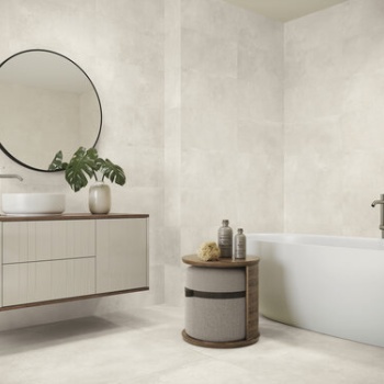 Unik Ivory Natural 30x60 cm. Pavimento Unik Ivory Natural 60x60 cm.