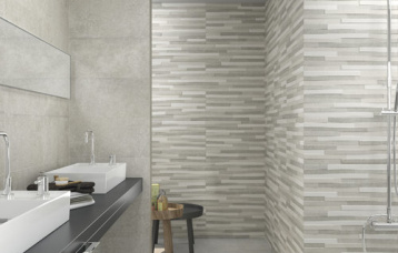 Pierre Grey 30 x 60 cm. Stuck Pierre Grey 30 x 60 cm. Pavimento Ozone Grey 59 x 59 cm.