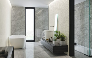 Balmoral Grey 30 x 90 cm. Balmoral Silver 30 x 90 cm. Dune Balmoral Silver 30 x 90 cm. Pavimento Balmoral Grey 60 x 60 cm.