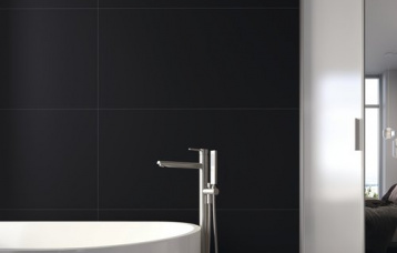 Black Matt 60 x 120 cm.