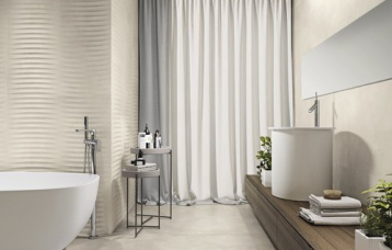 Unik Taupe 30x90 cm. Klit Unik Taupe 30x90 cm. Unik Ivory Natural 120x120 cm.