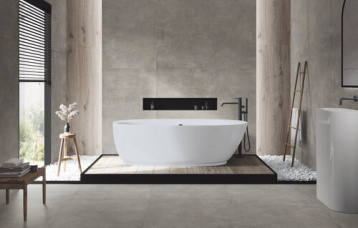 Revestimiento Village Soft Fonce 80x160. Pavimento Village Soft Fonce 80x80.