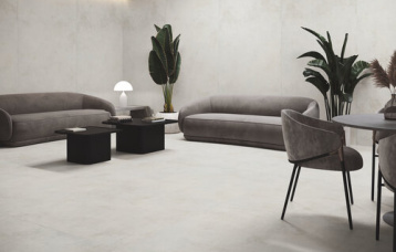 Revestimiento Village Soft Blanc 120x280. Pavimento Village Soft Blanc 120x120