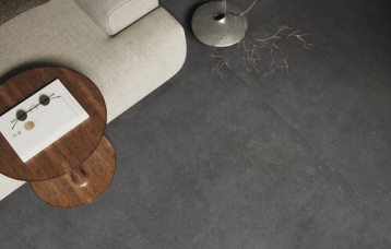 Pavimento Village Soft Noir 120x120 cm.