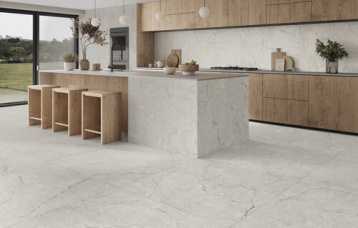 Kronos Silver 60x120 cm. Pavimento Kronos Silver 120x120 cm