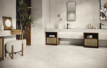 Revestimiento Salerno Avorio  30x60 cm. Pavimento Salerno Avorio 60x60 cm.