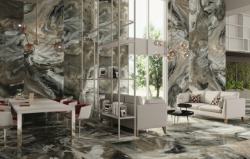 Nexside Bron Pulido 260x120 cm. Pavimento Nexside Bron Pulido 120x120 cm.